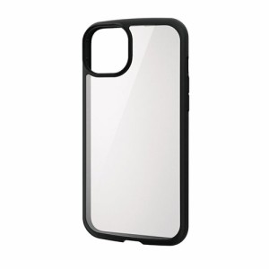 エレコム iPhone 14 Plus TOUGH SLIM LITE フレームカラー PM-A22BTSLFCBK