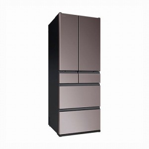 6ドア冷蔵庫 まんなか冷凍 HXCタイプ ブラストモーブグレー 観音開き 内容量：540リットル 日立 R-HXC54V H
