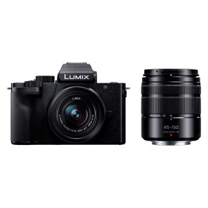 一眼カメラ ミラーレス LUMIX G100D Wキット ブラック [ズームレンズ+ズームレンズ] パナソニック DC-G100DW-K