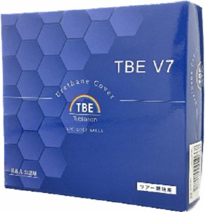 トビエモン ゴルフボール TBE V7 9球入 4ピース ウレタンボール ツアー 競技用 ホワイト T-V7-WH