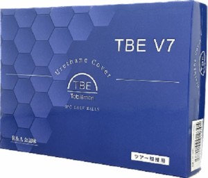 トビエモン ゴルフボール TBE V7 12球入 4ピース ウレタンボール ツアー 競技用 ホワイト T-V7-12WH