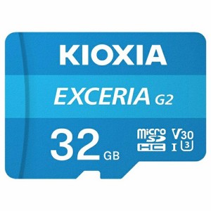 KIOXIA キオクシア マイクロSD microSDXC/SDHC UHS-1 メモリーカード 32GB R100/W50 KMU-B032G KMU-B032G Class10/32GB