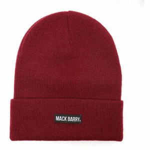 MACK BARRY マクバリー 【BEANIE(ビーニー)】 MACK BARRY マクバリー BASIC BEANIE ワイン MCBRY70320