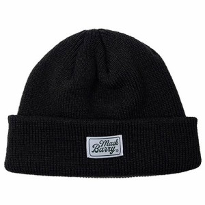 MACK BARRY マクバリー 【BEANIE(ビーニー)】 CLASSIC LABEL SHORT BEANIE ブラック MCBRY70443