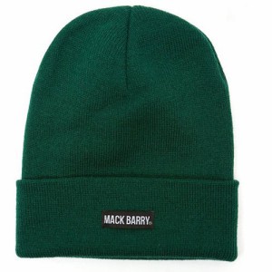 MACK BARRY マクバリー 【BEANIE(ビーニー)】 MACK BARRY マクバリー BASIC BEANIE グリーン MCBRY70641