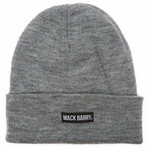 MACK BARRY マクバリー 【BEANIE(ビーニー)】 MACK BARRY マクバリー BASIC BEANIE グレー MCBRY70689