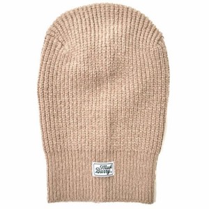 MACK BARRY マクバリー 【BEANIE(ビーニー)】 CLASSIC LABEL BALACLAVA ベージュ MCBRY71310