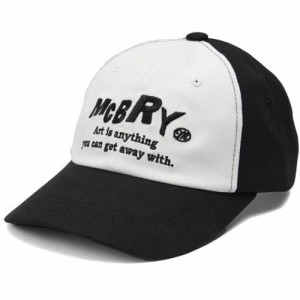MACK BARRY マクバリー 【CAP(キャップ)】 MCBRY LOGO BALL CAP ブラック MCBRY72355