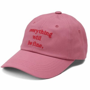 MACK BARRY マクバリー 【CAP(キャップ)】 EVERYTHING BALL CAP ピンク MCBRY72713