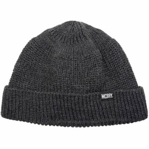 MACK BARRY マクバリー 【BEANIE(ビーニー)】 M WATCH CAP グレー MCBRY72904