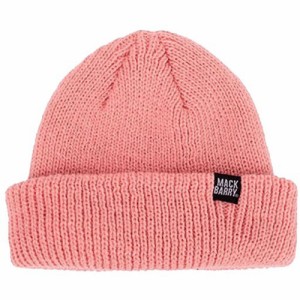 MACK BARRY マクバリー 【BEANIE(ビーニー)】 COZY SHORT BEAINE ピンク MCBRY72959