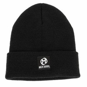 MACK BARRY マクバリー 【BEANIE(ビーニー)】 OG LABEL BASIC BEANIE ブラックレーベル MCBRY73017