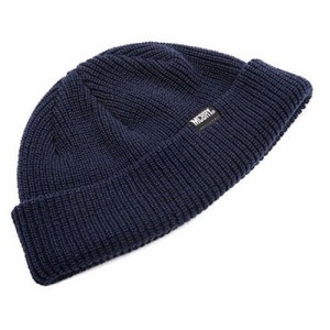 MACK BARRY マクバリー 【BEANIE(ビーニー)】 MCBRY DAILY SHORT BEANIE ネイビー MCBRY73109