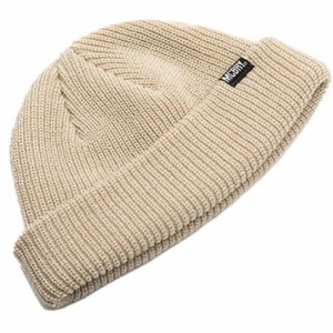 MACK BARRY マクバリー 【BEANIE(ビーニー)】 MCBRY DAILY SHORT BEANIE ベージュ MCBRY73116