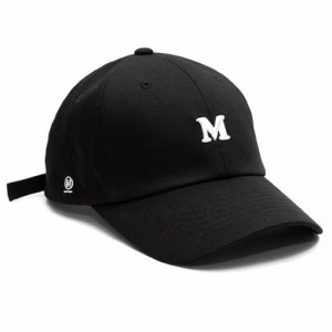 MACK BARRY マクバリー 【CAP(キャップ)】 VOLUME M LOGO CAP  ブラック MCBRY73284