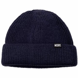 MACK BARRY マクバリー 【BEANIE(ビーニー)】 MCBRY SPAN BEANIE ネイビー MCBRY73444