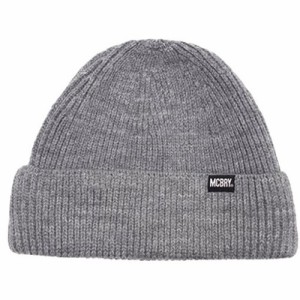 MACK BARRY マクバリー 【BEANIE(ビーニー)】 MCBRY SPAN BEANIE　グレー MCBRY73451