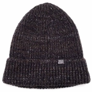 MACK BARRY マクバリー 【BEANIE(ビーニー)】 ETERNAL SNOW BEANIE ブラック MCBRY73482