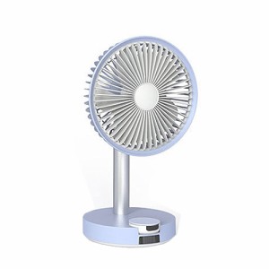 BLUEFEEL BARSET 4D FAN 多機能コードレス卓上扇風機&サーキュレーター ライラックブルー BFN301-B