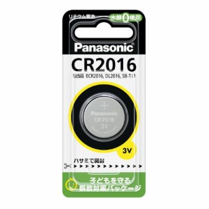 パナソニック Panasonic コイン形リチウム電池 ボタン電池 3V 1個入CR2016P CR-2016