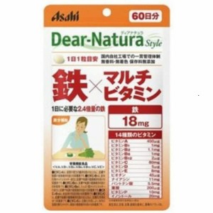 アサヒ Dear-Natura Style 鉄×マルチビタミン60粒