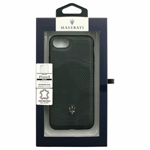 MASERATI 公式ライセンス品 iPhone8/7/6s/6専用 本革バックカバー MAGALHCI8NA