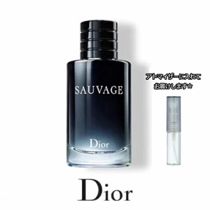 Dior ディオール ソヴァージュ オードゥトワレ [1.5ml] ブランド 香水 ミニ アトマイザー メンズブランド 香水 お試し ミニサイズ アトマ