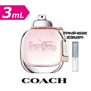 [3.0ｍL] COACH コーチ ニューヨーク オードトワレ 3.0mL * お試し 香水 ブランド アトマイザー ミニ サンプル