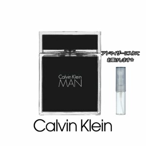 CalvinKlein  カルバンクライン マン オーデトワレ 1.5mL [CALVIN KLEIN]ブランド 香水 ミニアトマイザー