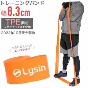 ライシン トレーニングチューブ 8.3cm 負荷レベル7/8 ゴム バンド 筋トレ チューブ エクササイズ