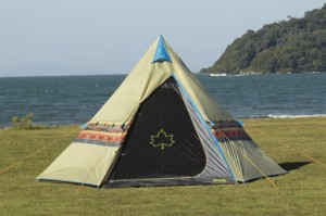 ロゴス LOGOS アウトドア LOGOS ナバホ Tepee 400−BB テント 大人4人まで ワンポール モノポール キャンプ 大型 フェス バーベキュー フ