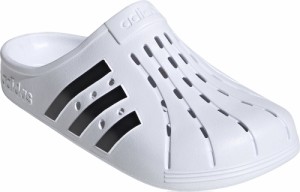 adidas アディダス アディレッタ クロッグ フットウェアホワイトコアブラック／フットウェアホワイト ADILETTE CLOGS サンダル シューズ 