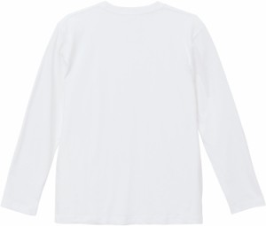 UnitedAthle ユナイテッドアスレ 5．6オンス ロングスリーブTシャツ アダルト ホワイト 501001WX 1