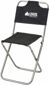 ロゴス LOGOS アウトドア 7075トレックチェア 背付  グレー チェア ローチェア キャンプ BBQ バーベキュー 椅子 いす 軽量 コンパクト 折