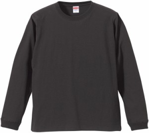 UnitedAthle ユナイテッドアスレ 5．6oz L／S Tシャツ 1．6インチリブ  501101C 165