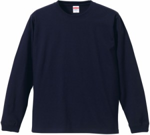 UnitedAthle ユナイテッドアスレ 5．6oz L／S Tシャツ 1．6インチリブ  501101C 86