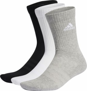 adidas アディダス SPW クッション3Pクルーソックス 靴下 EBB96 IC1311