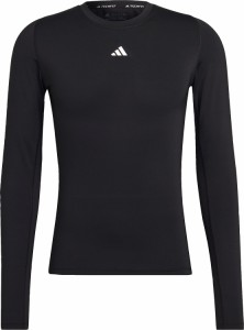 adidas アディダス テックフィット トレーニング 長袖Tシャツ メンズ ベースレイヤー インナー 練習 運動 トレーニング ジム スポーツ フ