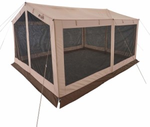 ロゴス LOGOS アウトドア トラッドキャンバス Tradcanvasソーラーデビルブロックスクリーン テント キャンプ タープ 紫外線 熱中症対策 