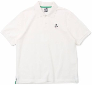 チャムス　CHUMS アウトドア ブービー ポロシャツ レディース Booby Polo Shirt シャツ ポロT 襟付き 刺繍ロゴ レジャー コットンシャツ 