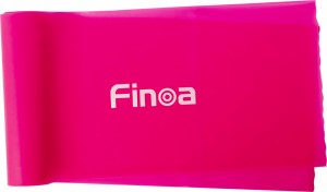 Finoa フィノア シェイプバンド 帯状 ウーマン ピンク トレーニングチューブ フィットネスチューブ トレーニングバンド フィットネ