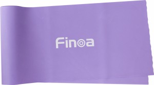 Finoa フィノア シェイプバンド 帯状 スタンダード パープル トレーニングチューブ フィットネスチューブ トレーニングバンド フィ