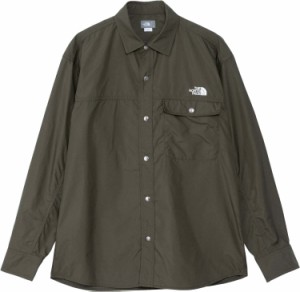 THE　NORTH　FACE ノースフェイス アウトドア ロングスリーブヌプシシャツ L／S Nuptse Shirt メンズ レディース 長袖 切り替えデザイン 