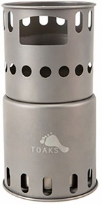 トークス　TOAKS アウトドア TOAKS　トークス　BPウッドバーニングストーブ　STV−11　焚火　焚き火　たき火　コンロ　調理　クッ