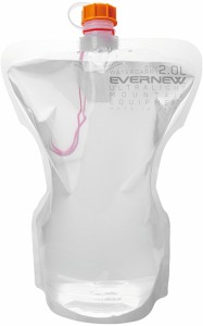 エバニュー Evernew アウトドア ウォーターキャリー 2L キャンプ バーべーキュー 水筒 抗菌 自立 コンパクト 登山 軽量 ハイドレー