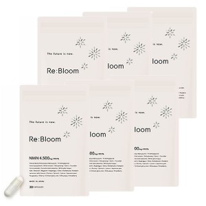 NMN サプリ サプリメント Re:Bloom 4500mg 高配合 180カプセル 純国産 高純度99.9％以上 国内工場製造 aplod公式