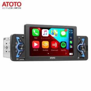 【最新カーナビ F7G1A5WE 5インチ】atoto f7 カーナビ 1din 後付け カーナビゲーション ナビゲーション カーオーディオ Bluetooth Carpla