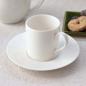 クリームのカップ＆ソーサー 160ml 日本製 美濃焼 碗皿 皿付き カップ ソーサー ティーセット ティータイム 喫茶店 コーヒー 紅茶 食器 