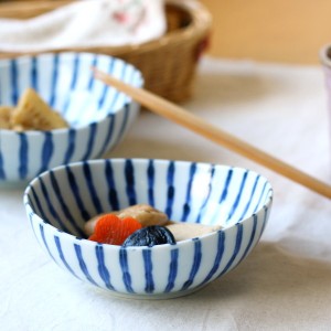 濃十草 4.5寸中鉢 日本製 美濃焼 和の器の定番デザイン 小鉢 付け出し 一品料理 お浸し鉢 和食器