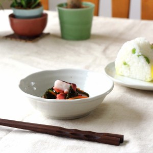 粉引釉 14cm小鉢 日本製 美濃焼 どんな料理にも合わせられます 小椀 器 和洋食 マルチボール 食器